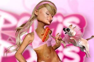 肥胖的帕里斯希尔顿