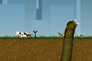 蠕虫吞噬火柴人变态版