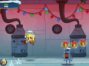 海绵宝宝夺回礼物