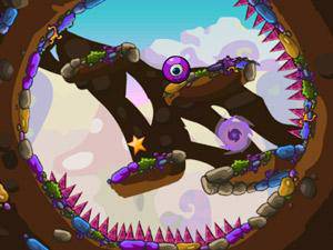 大眼球的旋转世界