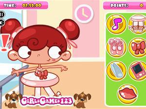 跳着芭蕾也偷懒