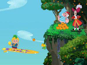 小男孩的冲浪板