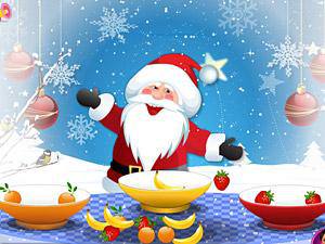 圣诞老人分水果