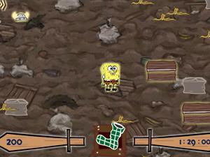 海绵宝宝找袜子