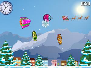 圣诞礼物到处飞