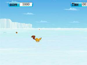 冰河世纪4松鼠吃坚果