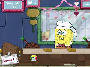 海绵宝宝糖果蛋糕