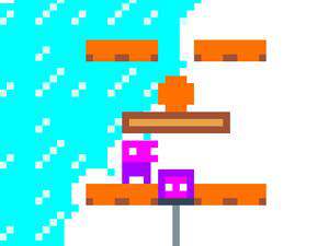 像素小人上百层