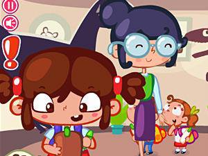 参观博物馆也偷懒