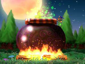 万圣节女巫烹饪