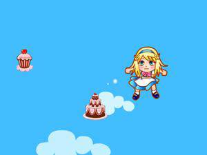 糖果女孩跳跳跳