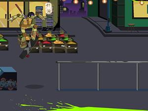 忍者神龟滑板之战