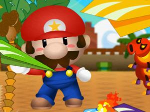 马里奥的纸飞机