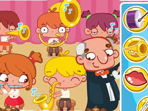 在学校乐队偷懒