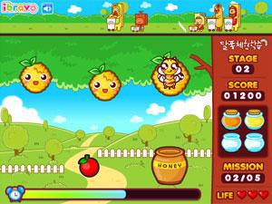 饼干人收集蜂蜜