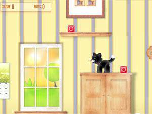 可爱宠物捡东西