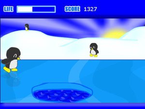 企鹅滑冰