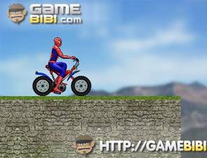 蜘蛛侠骑自行车