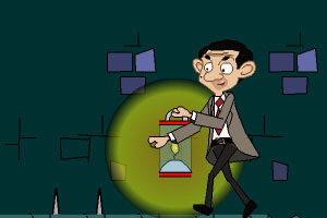 憨豆先生逃离古堡