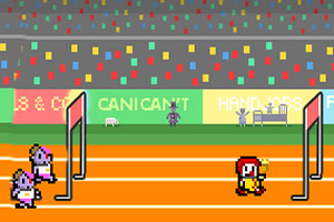 被追逐的火炬手