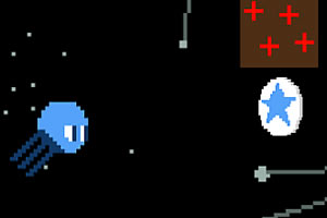 飞扬的像素章鱼