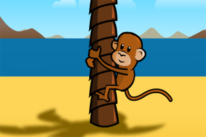 猴子爬树