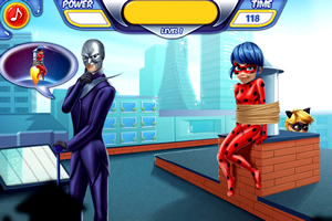 黑猫小子救少女