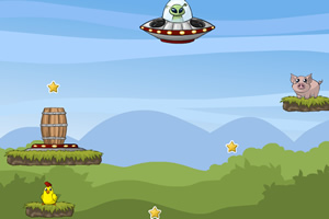 外星人与小动物选关版