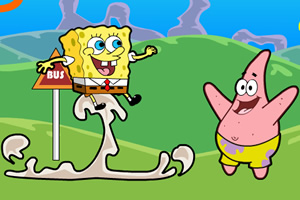 海绵宝宝偷偷放屁