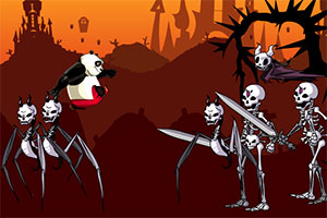 功夫熊猫战骷髅