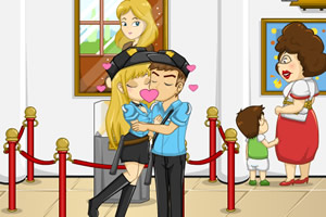 博物馆中的浪漫