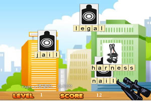 英语四级打字狙击