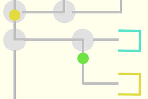 繁忙的颜色小球