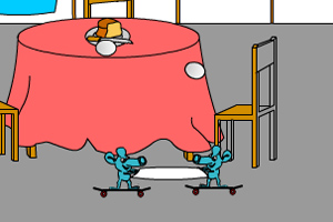 滑板老鼠偷鸡蛋