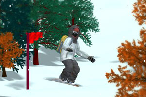 滑雪障碍赛中文版