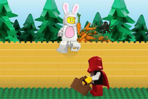 乐高小红帽接萝卜