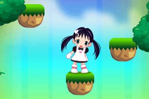 可爱女生上百层