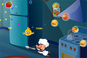 小鸡小鸡偷水果