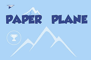 飞扬的纸飞机