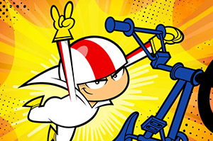 神奇小子特技表演