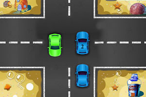 海绵宝宝指挥交通