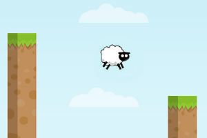 跳跃的小绵羊