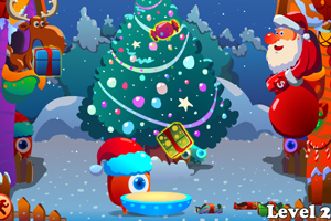 圣诞欢乐接礼物