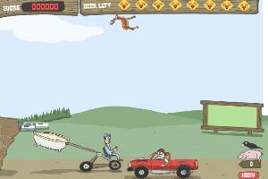 动物园杂技飞鹿堆垛