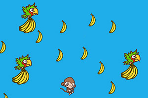 小猴子的香蕉雨
