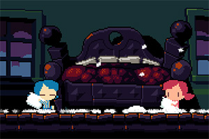 女孩们的枕头大战