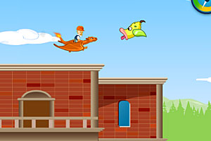 光头强骑喷火龙