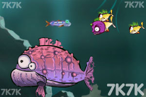 恐怖的变异鱼无敌版