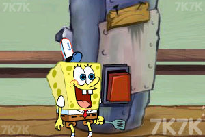 海绵宝宝加工汉堡