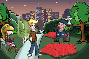 情人节偷99朵玫瑰